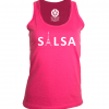 Debardeur femme salsa tour Eiffel rose fushia