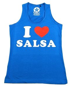 T-shirt-femme-debardeur-I-love-salsa-Los-Yumas-De-Cuba