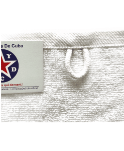Detail-Serviette-Los-Yumas-De-Cuba-Accroche-arriere-cordelette-Blanc