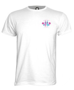 T-shirt-homme-los-yumas-de-cuba-salsa-company-blanc-face