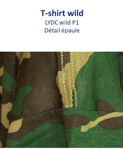 T-shirt-wild-camouflage-epaule