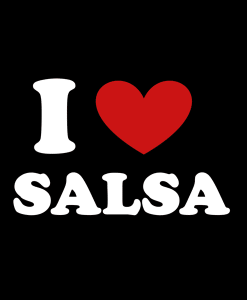 I-love-Salsa-fond-noir-2021 Los Yumas De Cuba - Les vêtements qui dansent !