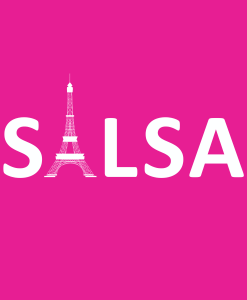 salsa tour eiffel Los Yumas De Cuba rose fushia