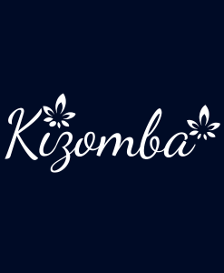 Kizomba fleurs Los Yumas De Cuba bleu marine navy nuit