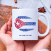 Mug Salsa Cuba Porto Rico drapeau empreinte Salsa Los Yumas De Cuba