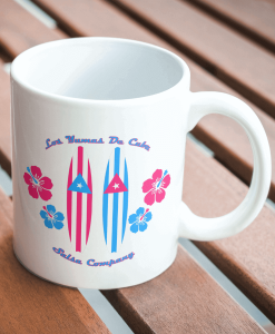 Mug planches de surf Los Yumas De Cuba - Les vêtements qui dansent ! Salsa - Bachata - Kizomba