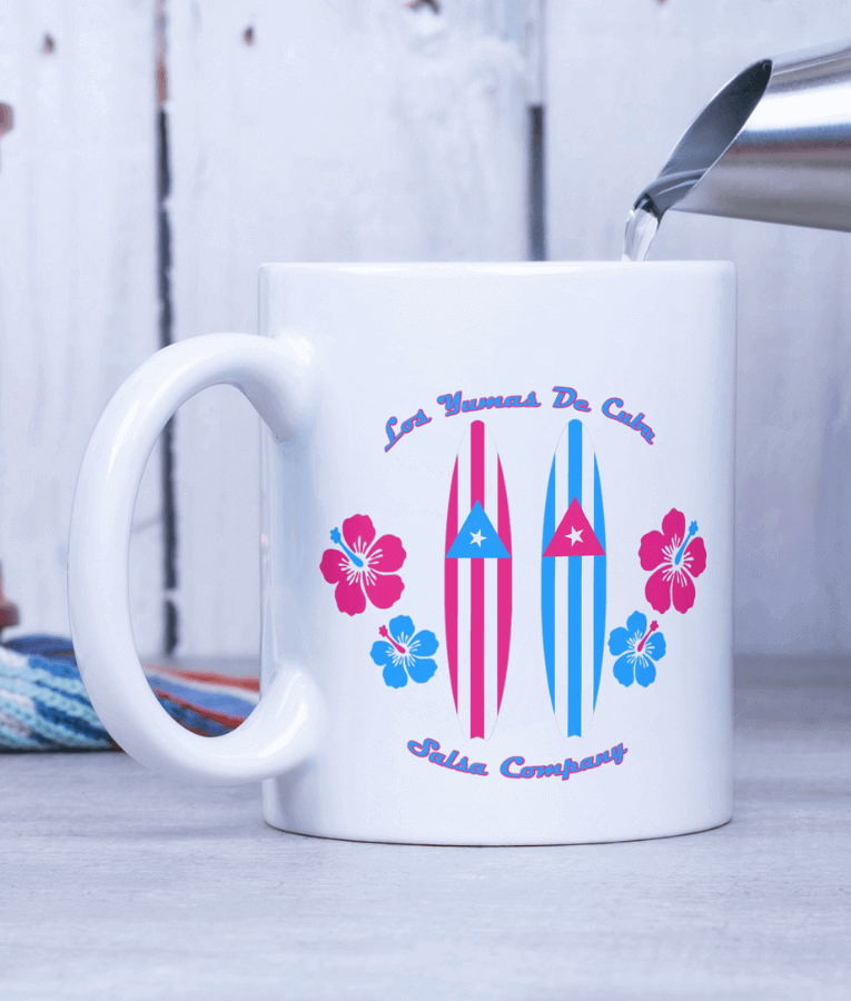 mug surf Salsa Bachata Kizomba planches Los Yumas De Cuba company
