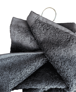 Serviette danse golf 40x50 Los Yumas De Cuba - Gris anthracite - détail 3