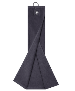 Serviette danse golf 40x50 Los Yumas De Cuba - Gris anthracite - dos