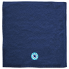 Serviette carré de danse bleu marine Logo broderie LYDC bleu ciel bleu marine 30x30 sbk rock and roll